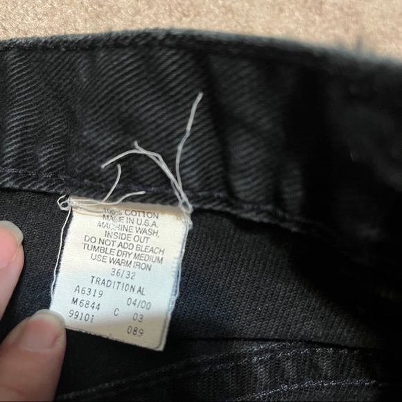 Mens Black Harley Davidson Jeans - Picture 2 of 3